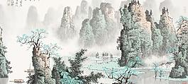 國(guó)畫(huà)山水圖片