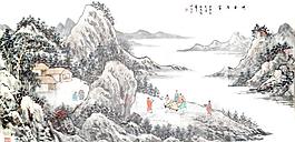山水畫圖片