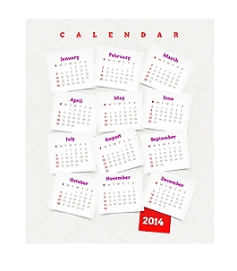 2014年裝飾日歷