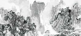 山水國畫圖片