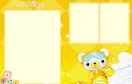 兒童相冊模板圖片