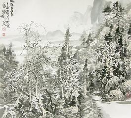 水墨山水圖片
