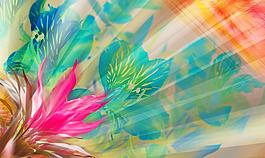 花卉背景创意设计图图片