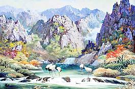 油画风景图片