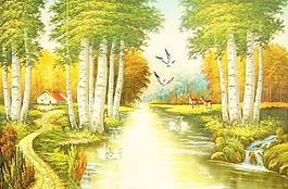 山水畫圖片