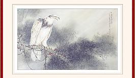老鷹 工筆畫(huà)圖片