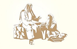 耶稣遇到一个女人