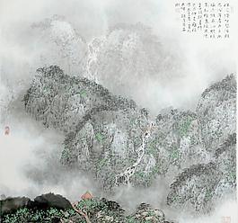 國(guó)畫山水圖片