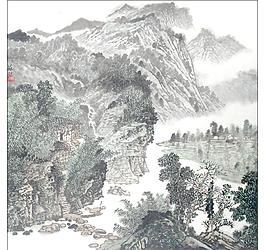 山水畫(huà)圖片