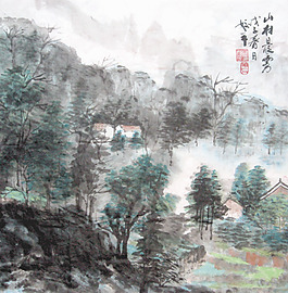 山水畫(huà)圖片
