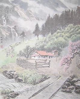 山水畫圖片
