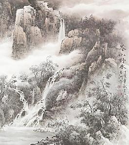 蒼山野山圖片