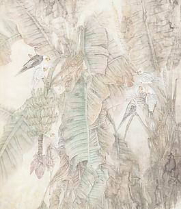 悄語芭蕉下圖片