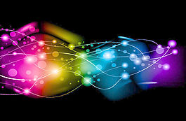 摘要彩色背景矢量圖形