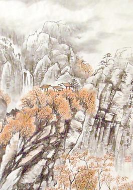 山水畫圖片