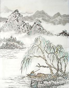 山水畫圖片