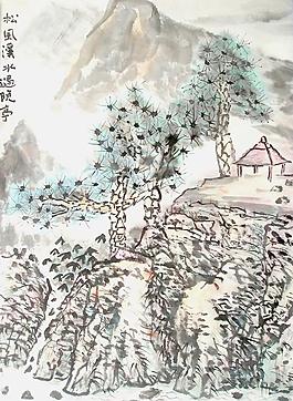 山水畫圖片