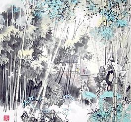 山水畫圖片