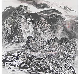 山水畫圖片