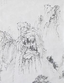 山水畫圖片