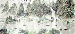 山水畫圖片