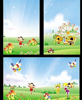 幼兒園展板圖片