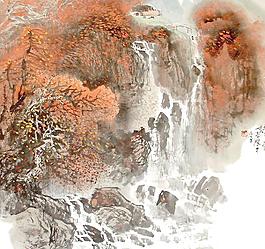 山水畫圖片