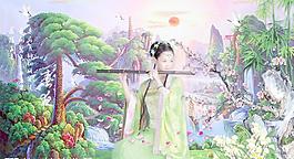 古裝美女圖片