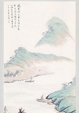 山水畫圖片