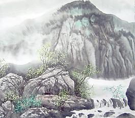 山水畫圖片