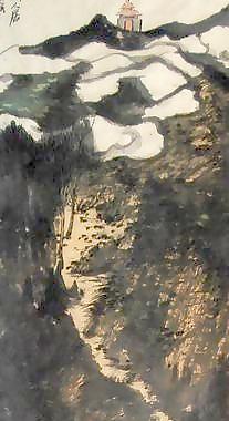 國畫山水圖片