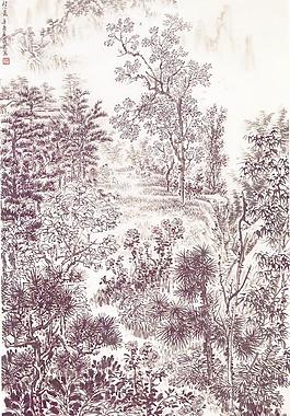 山水畫圖片