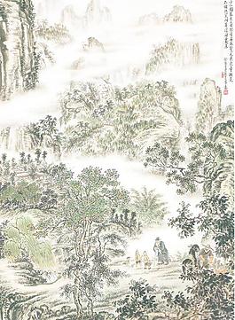 山水畫圖片