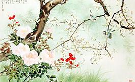 水墨花鳥(niǎo)圖片