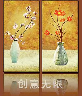 花瓶插花圖片