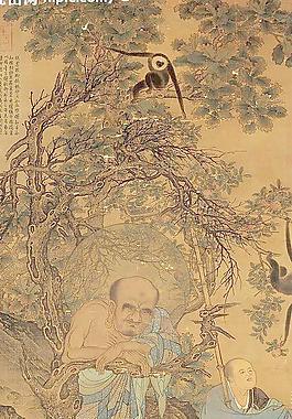 罗汉图图片