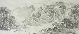 國(guó)畫(huà)山水圖片