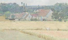 田野油画图片
