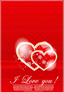valentine39s節賀卡02矢量