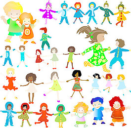 兒童矢量