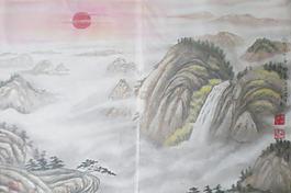 旭日東升圖片