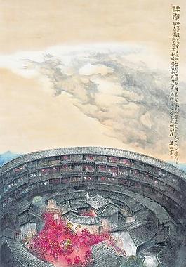 福建客家土樓圖片