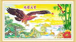 油畫風景圖片