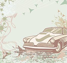 手绘汽车图片