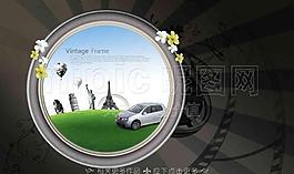復(fù)古框架圖片