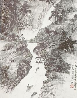 瀑布圖片