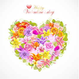 每天花02 valentine39s背景矢量