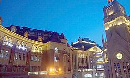 光谷意大利風情街夜景圖片