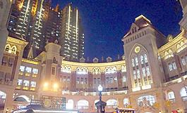 光谷意大利風情街夜景圖片