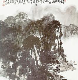 煙雨圖圖片
